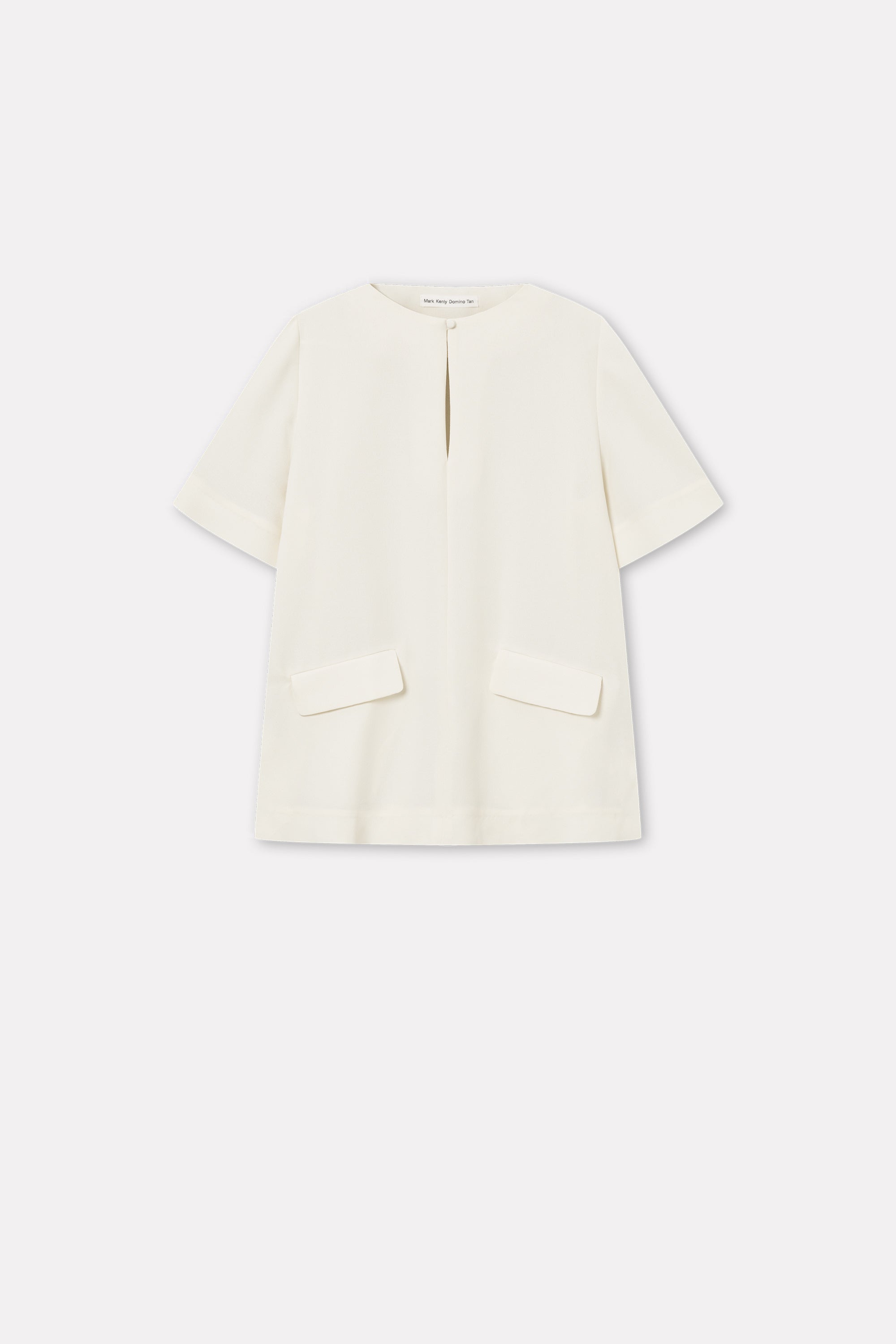 MKDT Studio Betty Crepe Georgette Blouses IVORY