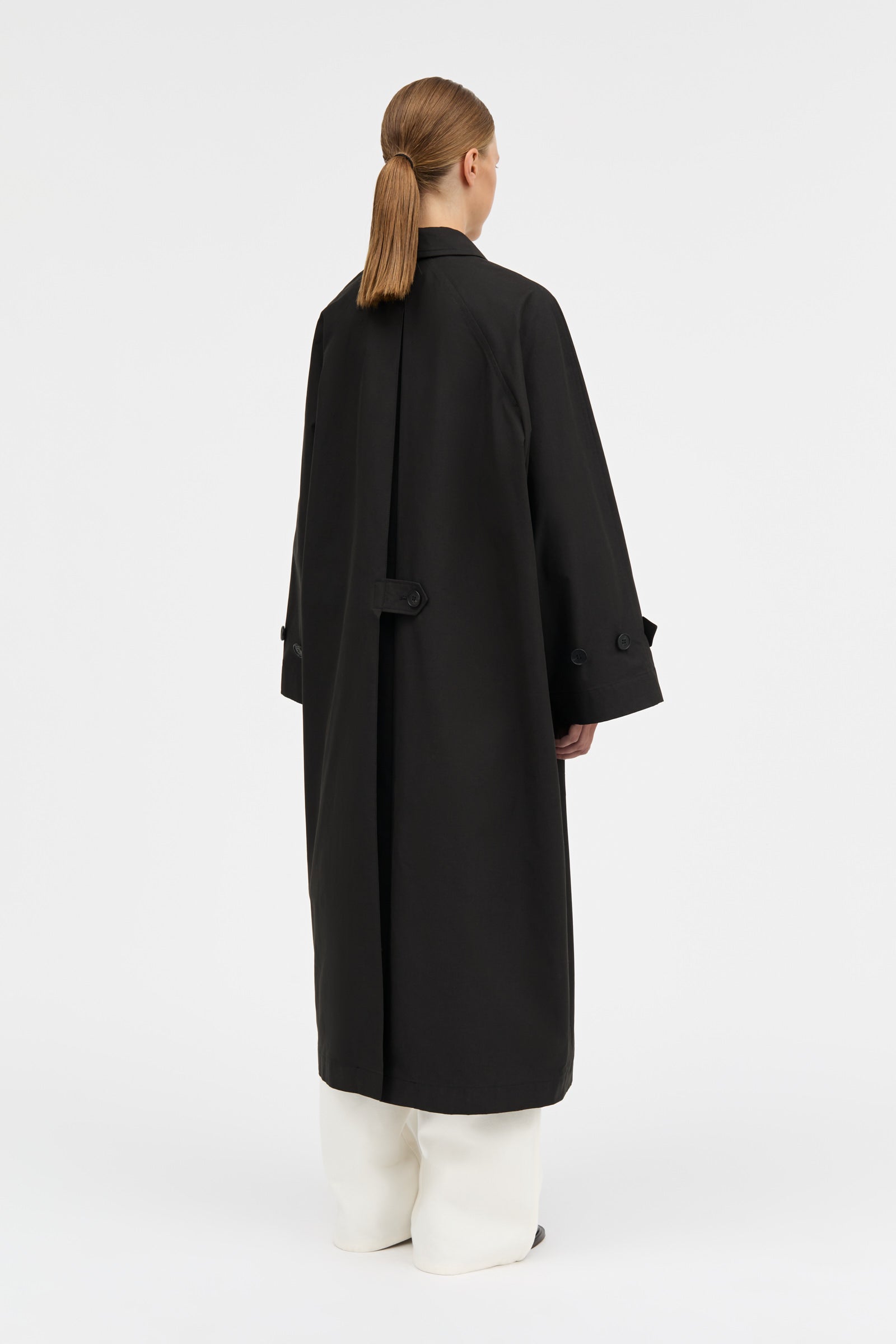 MKDT Studio CARO HALF PANAMA Coats BLACK