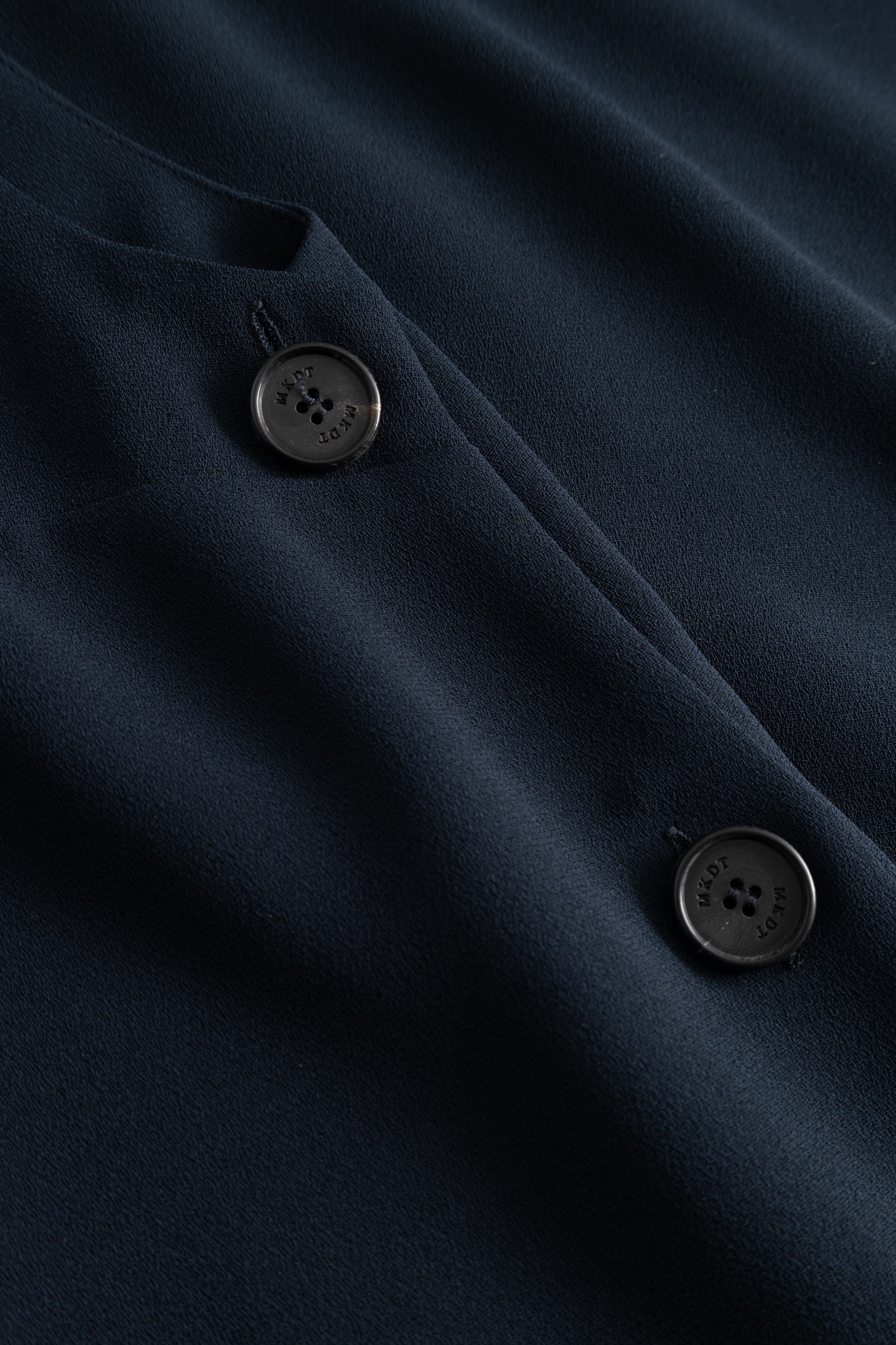 MKDT Studio DANNA CREPE GEORGETTE Dresses NAVY