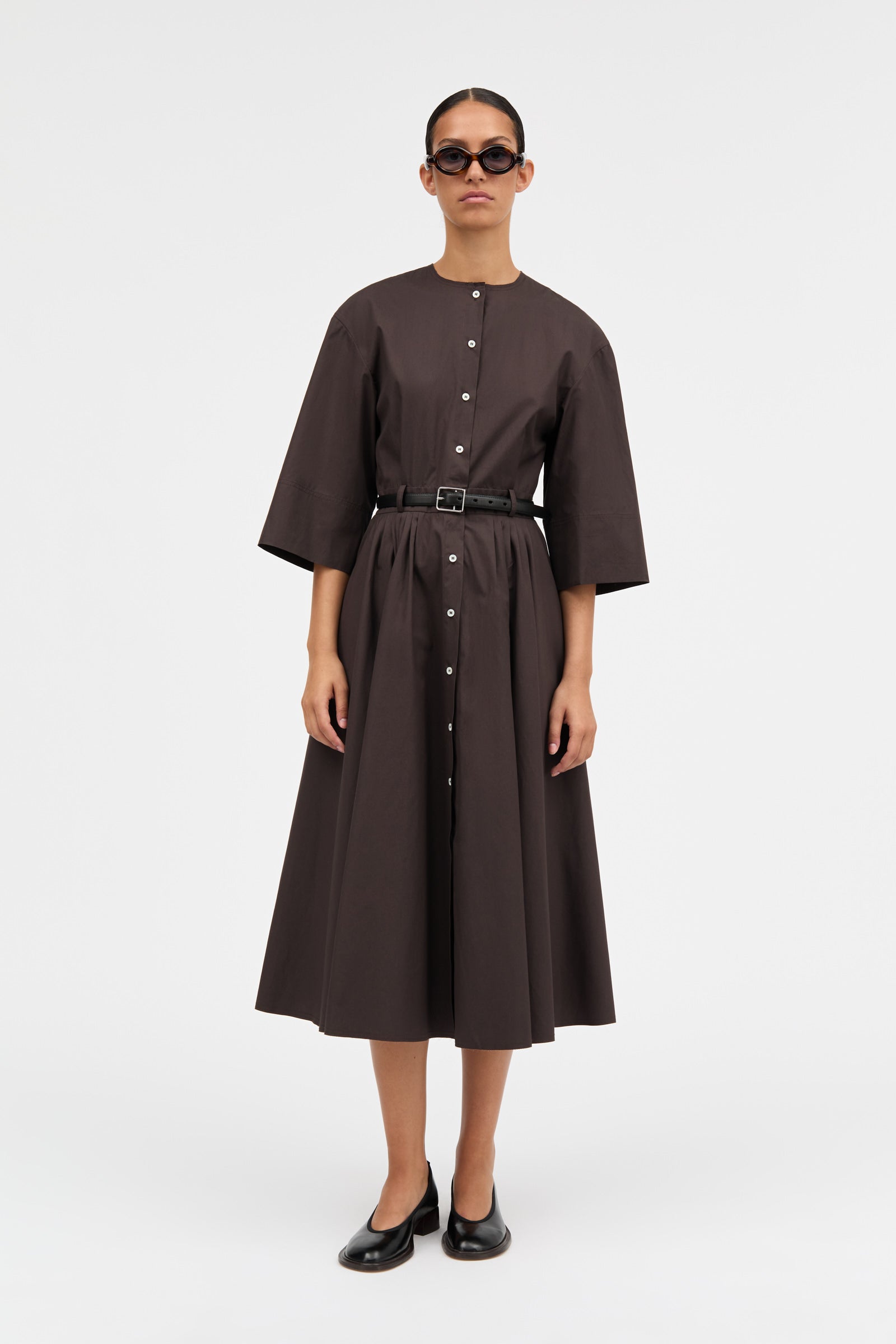 MKDT Studio DENILLA MKDT SIGNATUREPOPLIN Dresses AFTER DARK