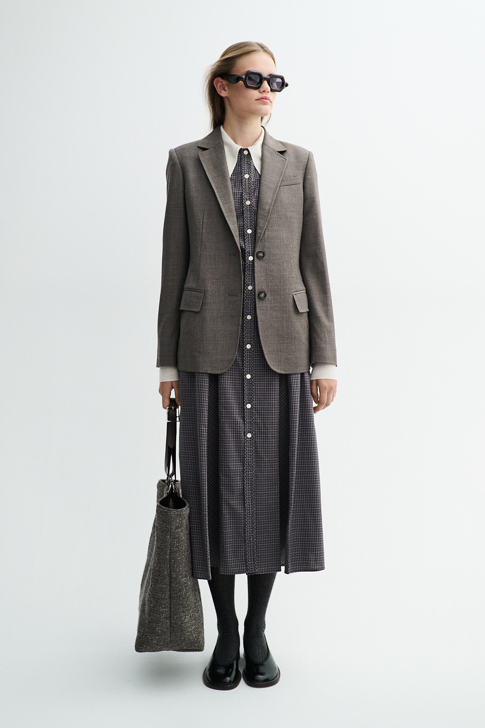 MKDT Studio JOELIE TRANSEASONAL WOOL Jackets MINK