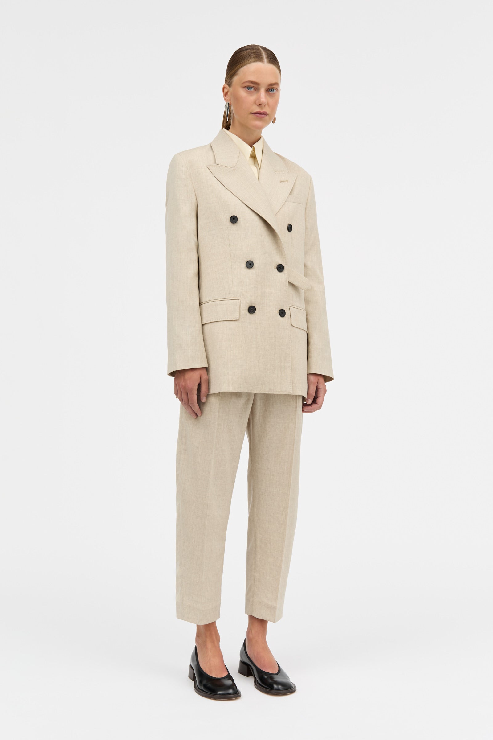 MKDT Studio JUANITA SOFT WOOL Jackets SAND