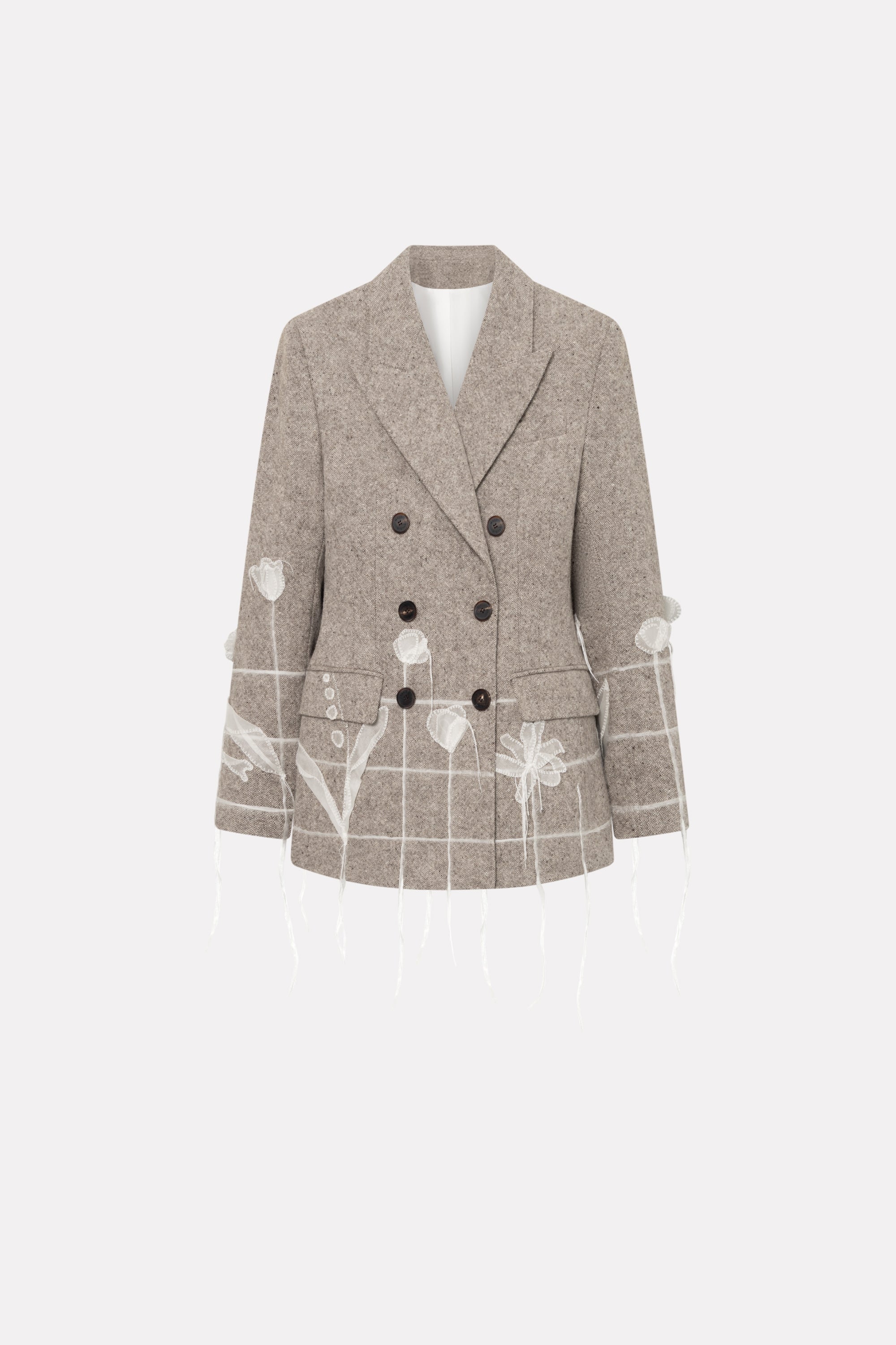 MKDT Studio JULIANA-ATELIER GRAIN WOOL Jackets BARK