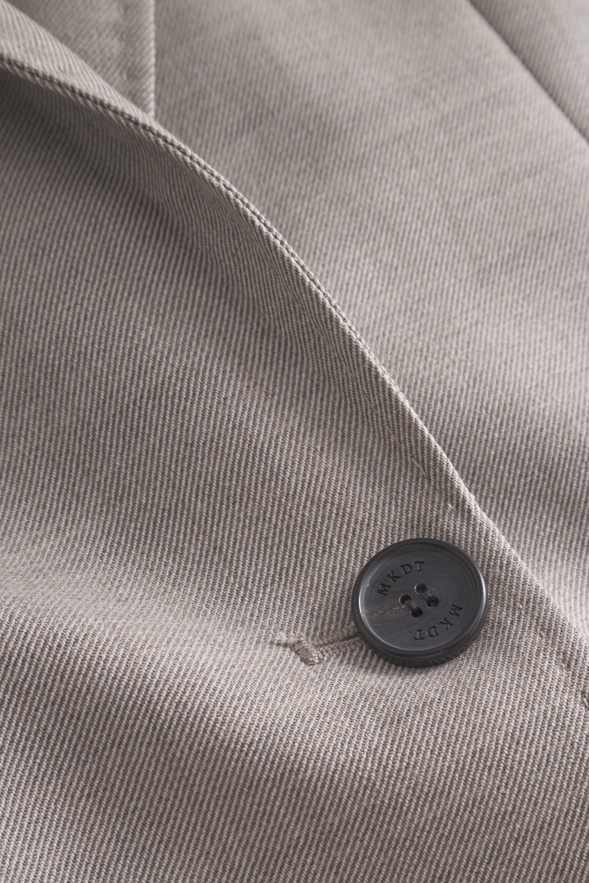 Mark Kenly Domino Tan Jeana Eco Wool Twill Jackets EUCALYPTUS