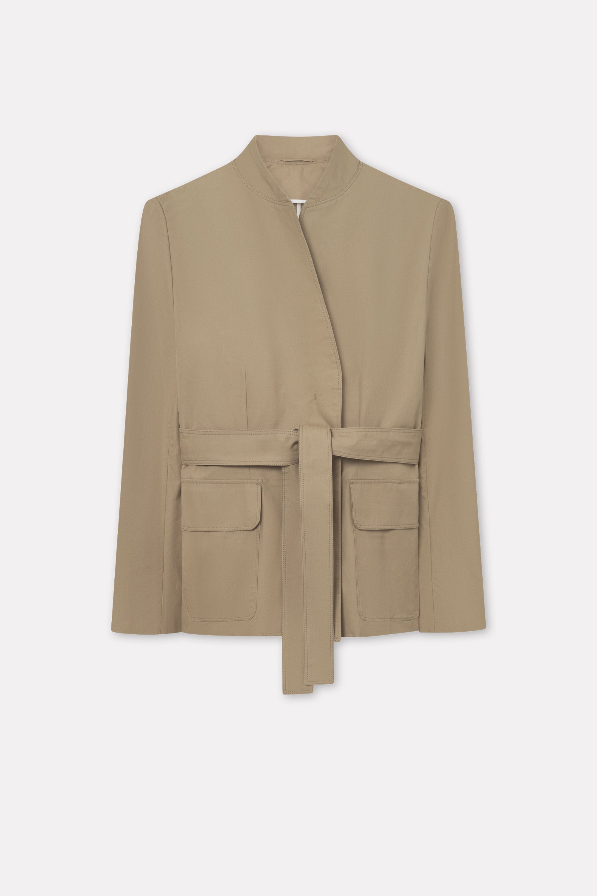 Mark Kenly Domino Tan Judy Half Panama Jackets BEIGE
