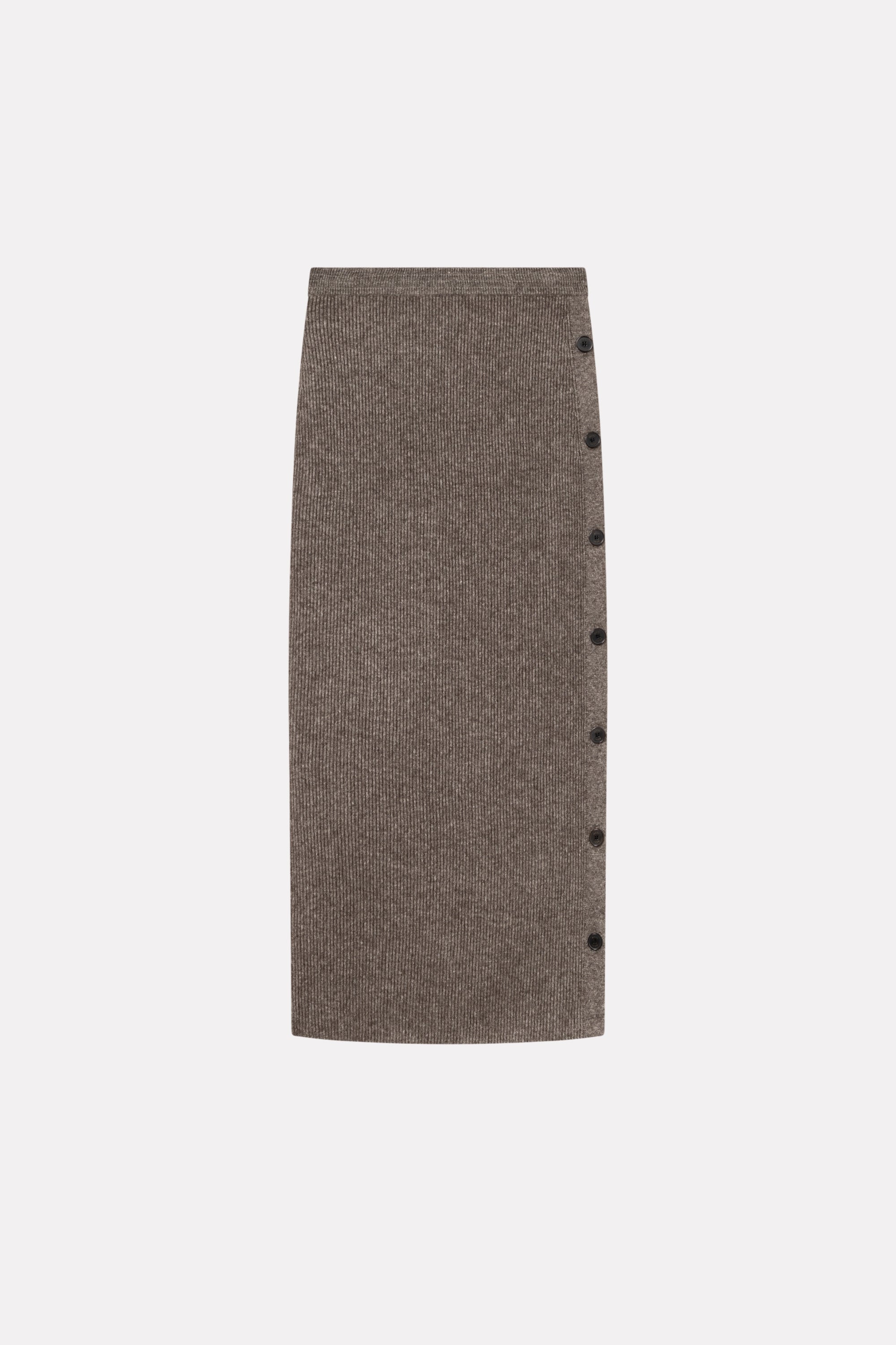 MKDT Studio KALUA SILK YAK Skirts Brown Melange