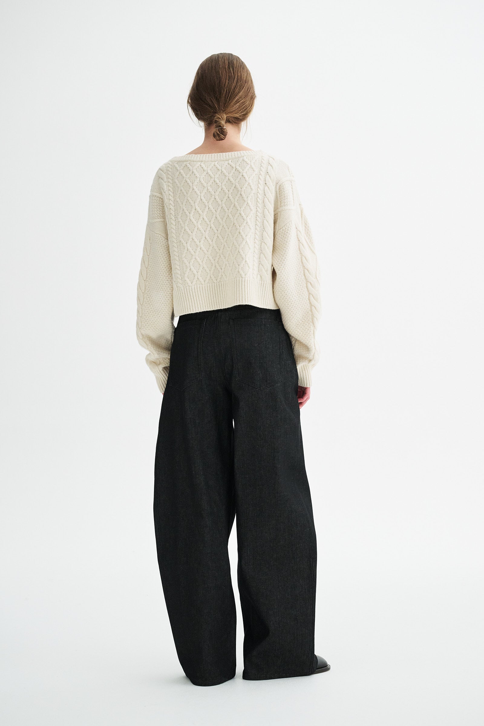 MKDT Studio KORO RAW WOOL Sweater IVORY