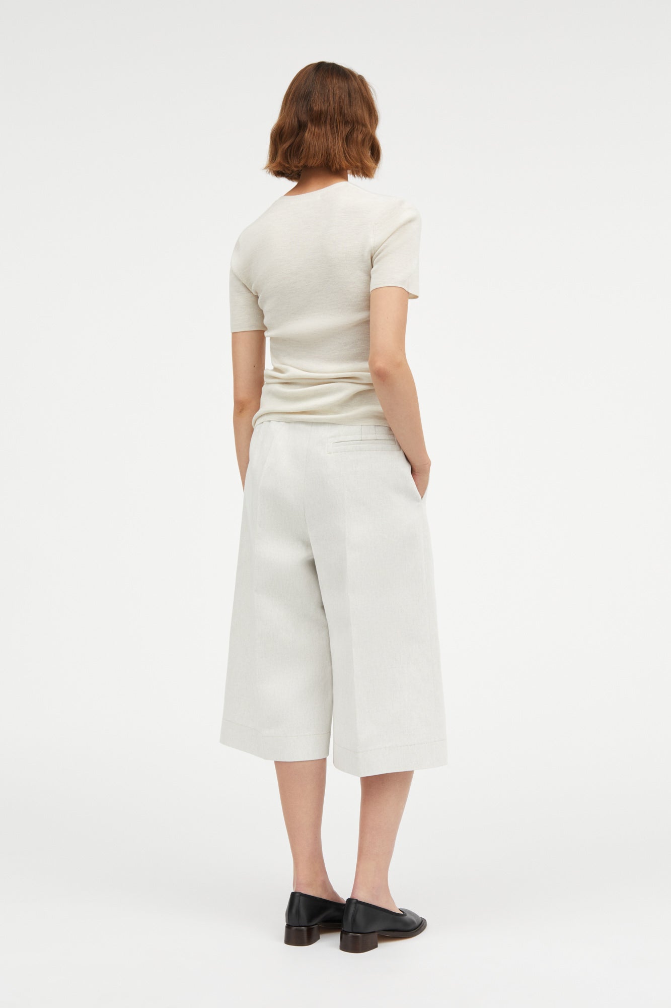 MKDT Studio Kami Cashmere Sweater CHALK