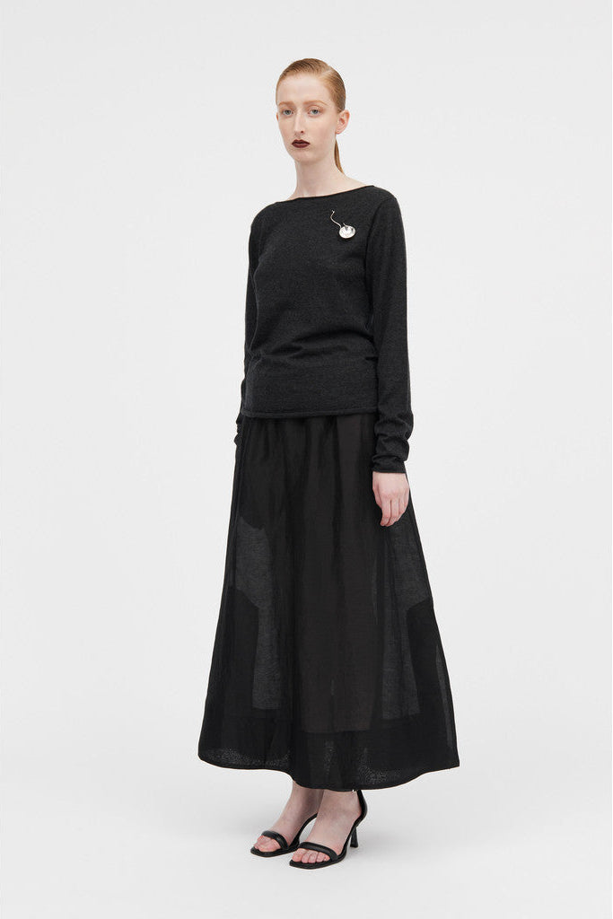 MKDT Studio Koba Knit Sweater BLACK
