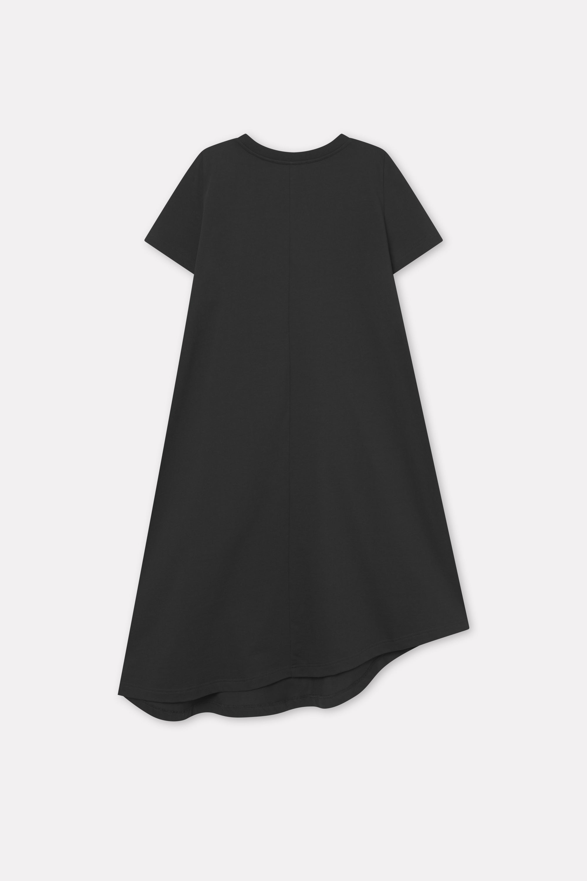Mark Kenly Domino Tan Laara Heavy Cotton Jersey Dresses BLACK