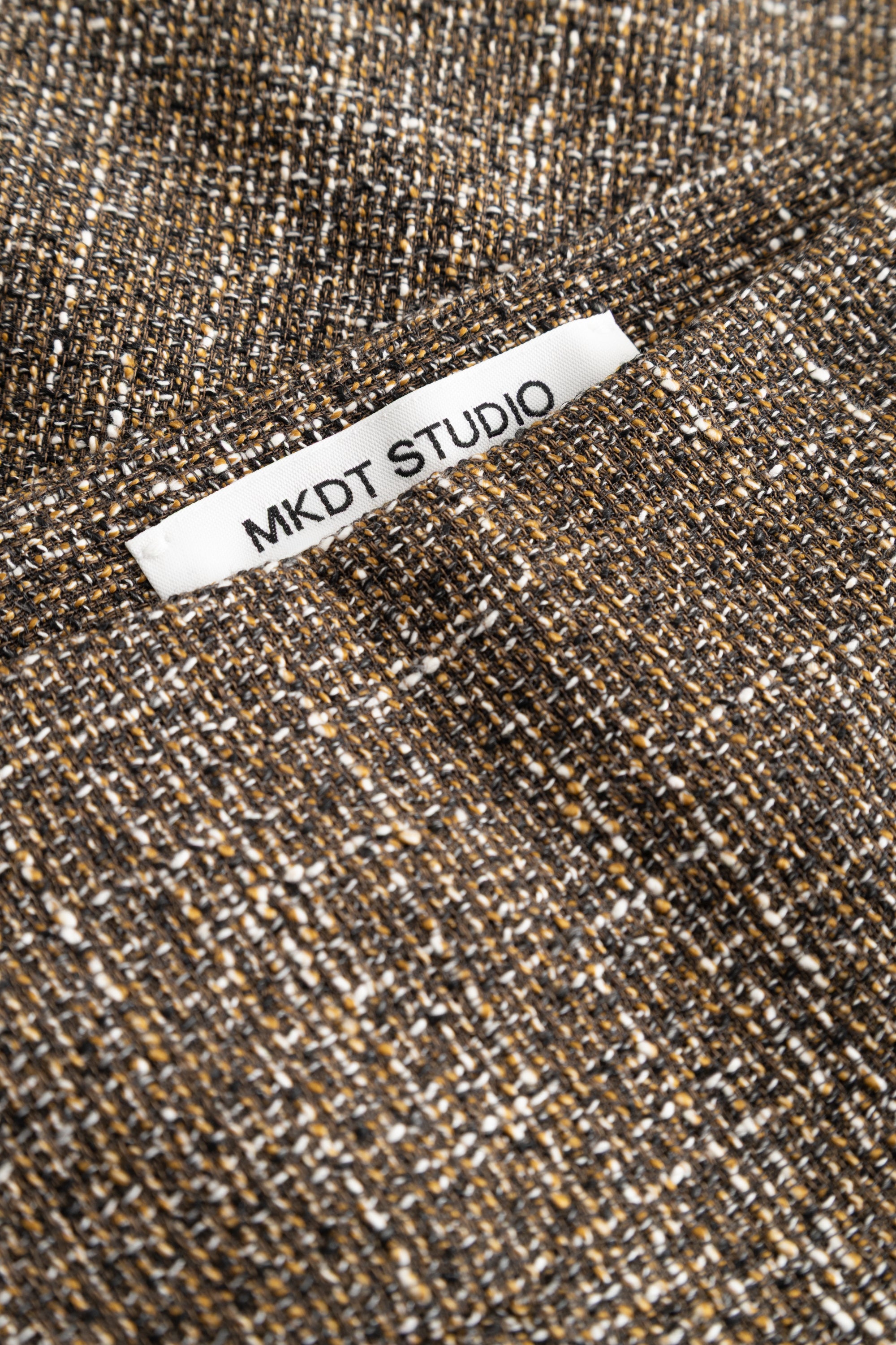 MKDT Studio NOMME LIGHT TWEED Skirts SEPIA MELANGE