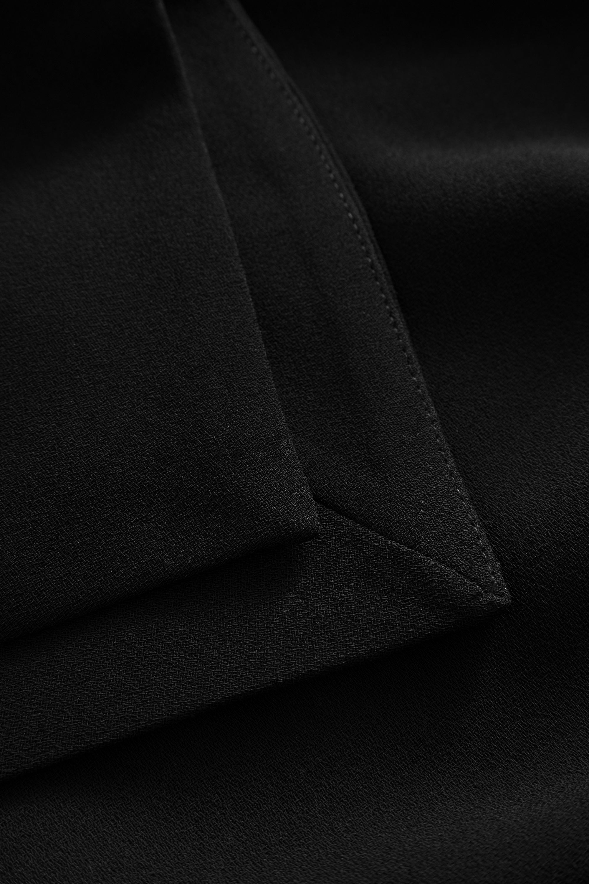 MKDT Studio Nasha Crepe Georgette Skirts BLACK