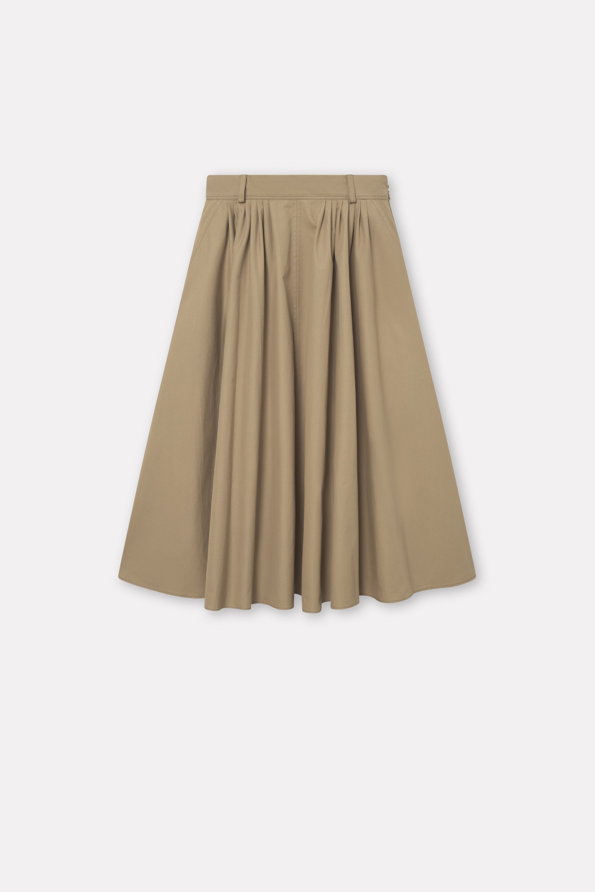 Mark Kenly Domino Tan Novo Half Panama Skirts BEIGE