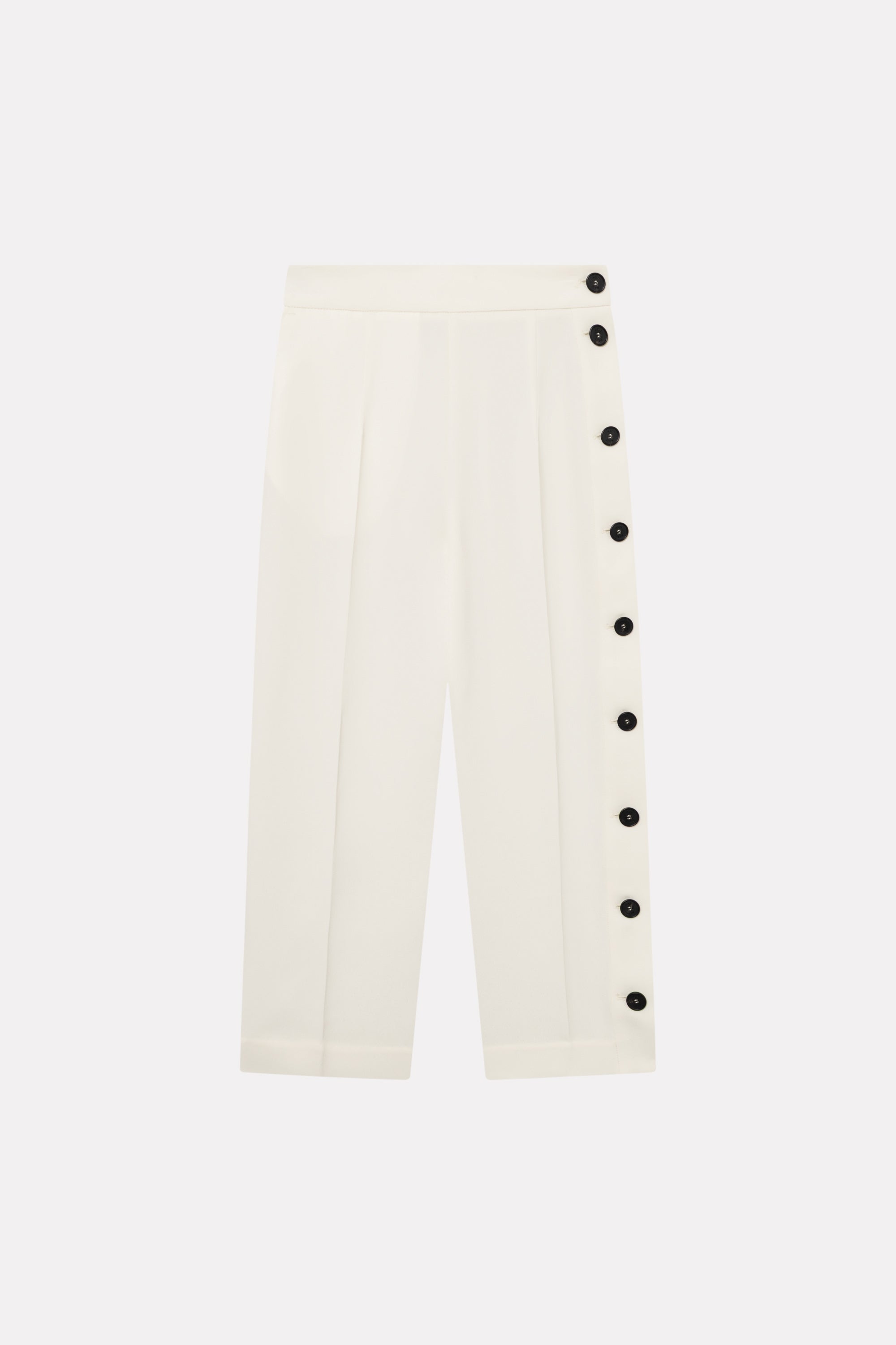 MKDT Studio PANNE CREPE GEORGETTE Pants IVORY