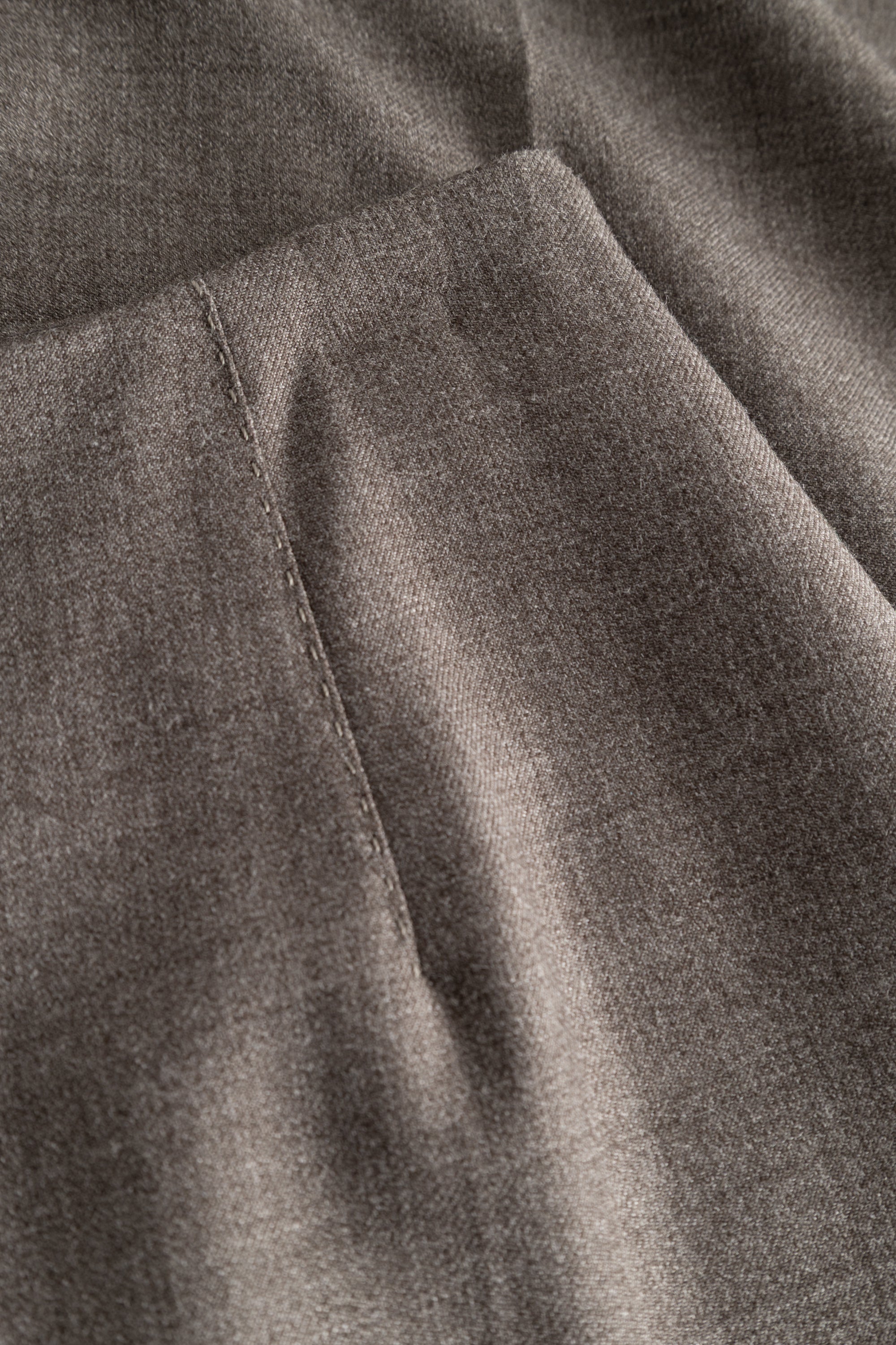 MKDT Studio PAVOT TRANSEASONAL WOOL Pants MINK