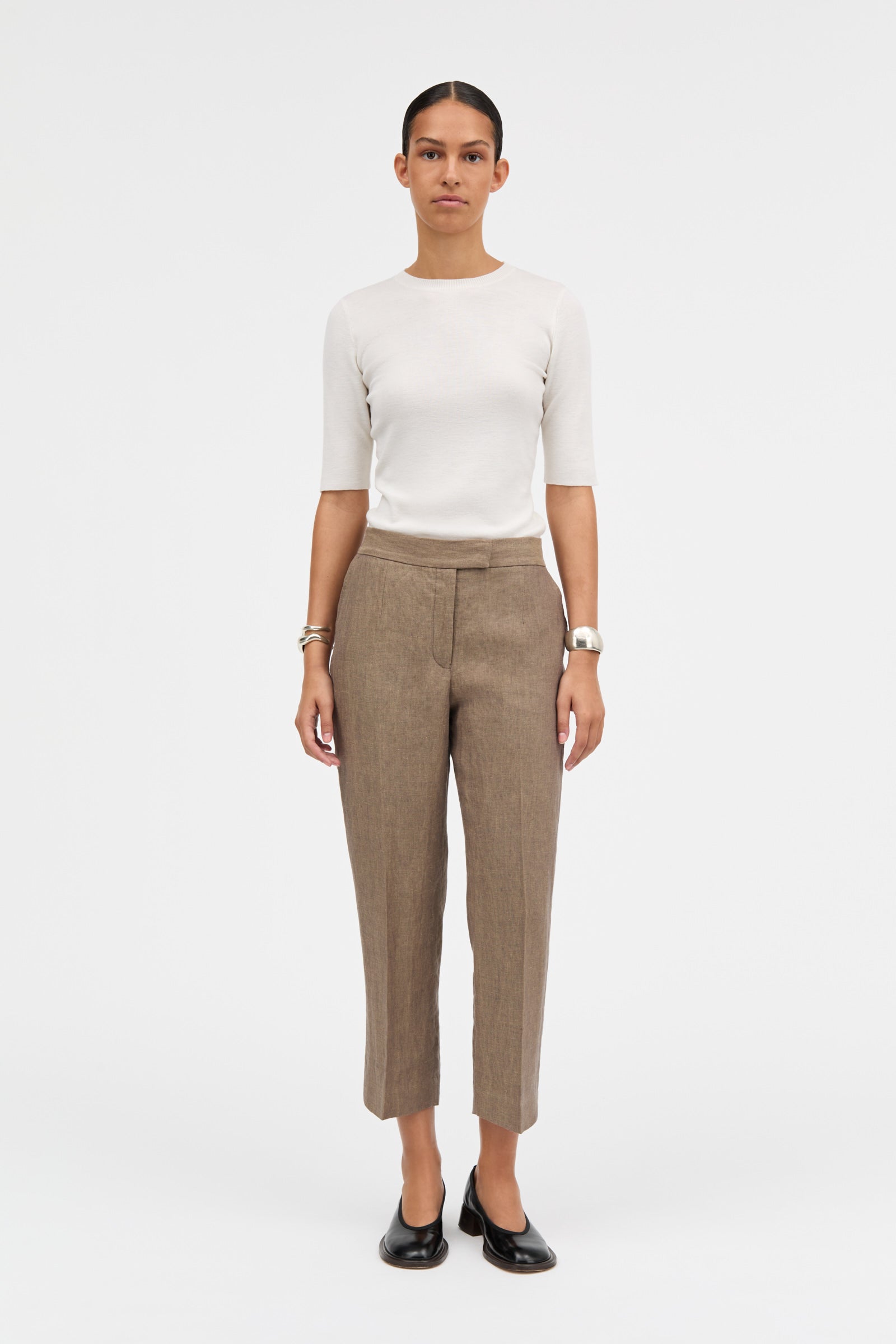 MKDT Studio PHLOX LINEN HEMP Pants WOOD