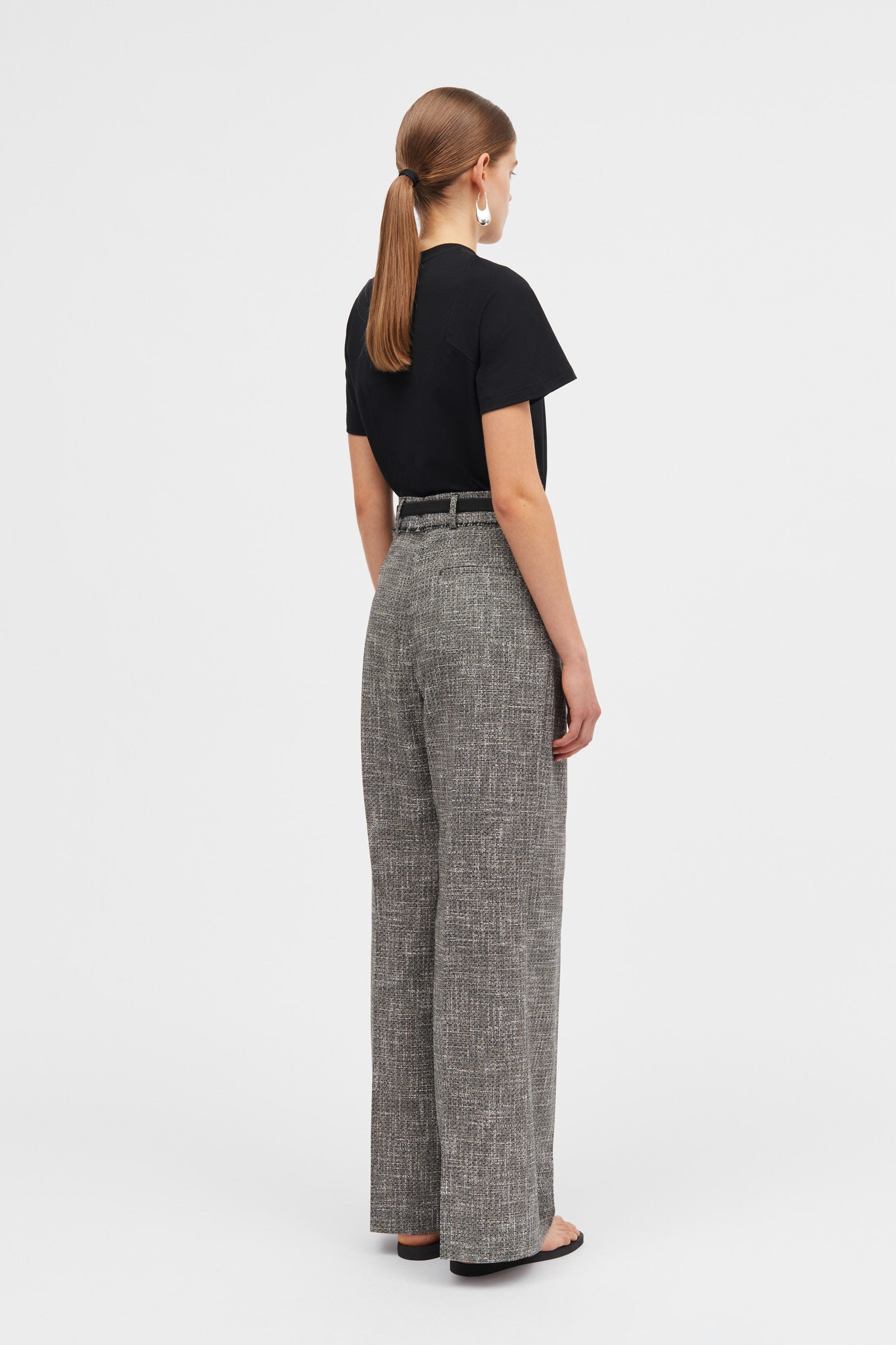 MKDT Studio Pirka Tweed Pants GRANITE