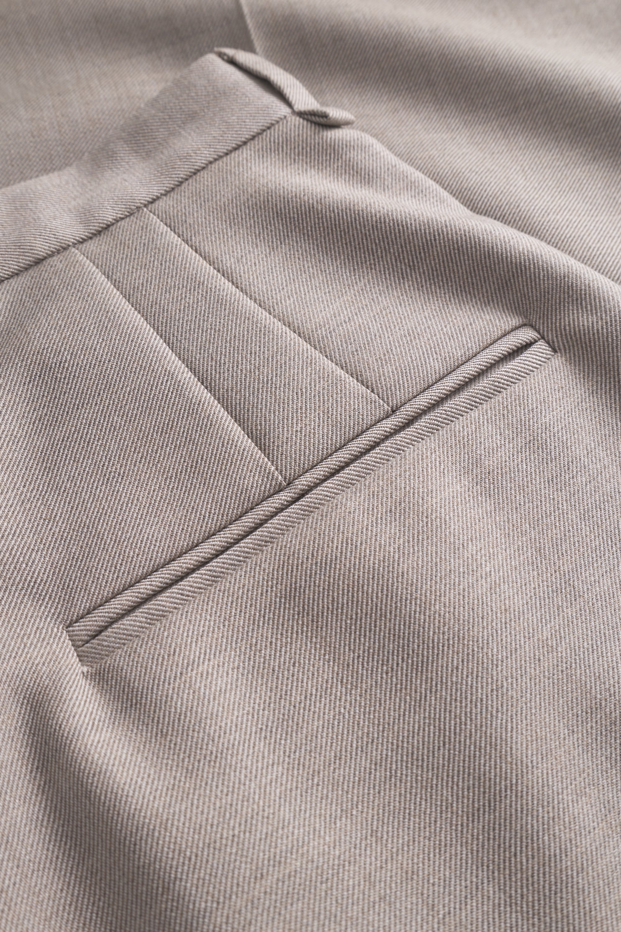 Mark Kenly Domino Tan Portlyn Eco Wool Twill Pants EUCALYPTUS