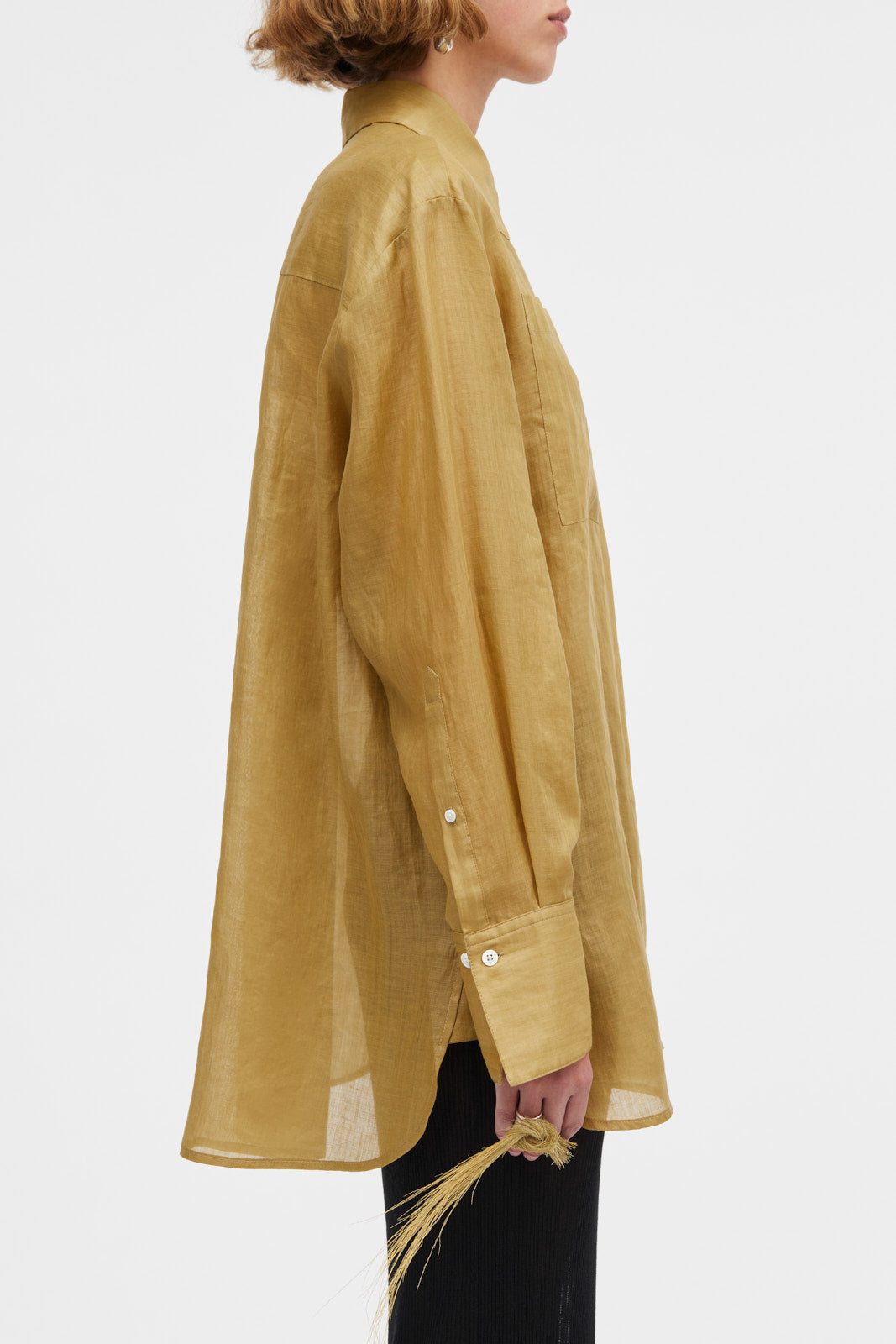 MKDT Studio Sigga Shirt Shirts GOLD OLIVE