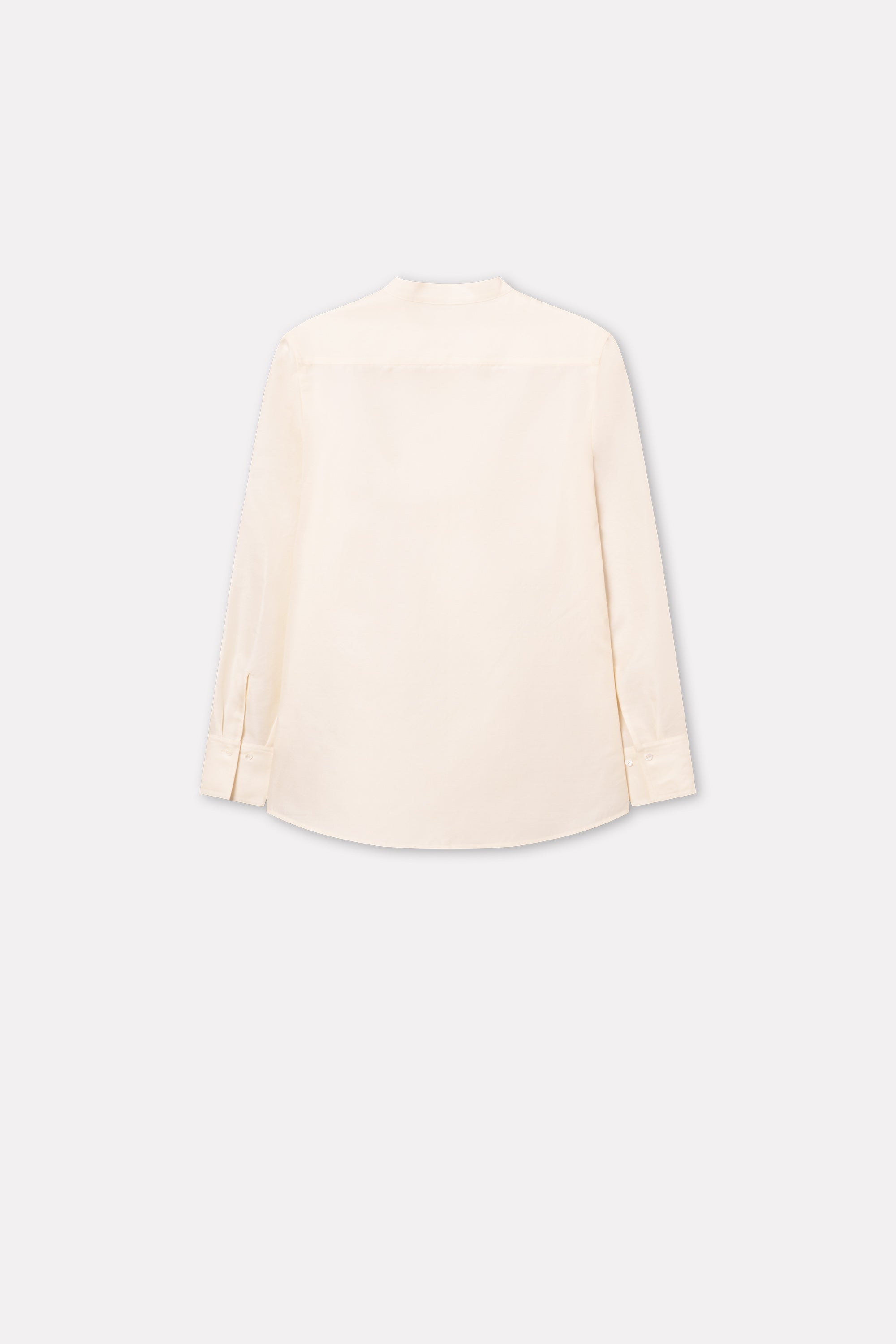 Mark Kenly Domino Tan Simon-atelier Silk Wool Twill Shirts IVORY