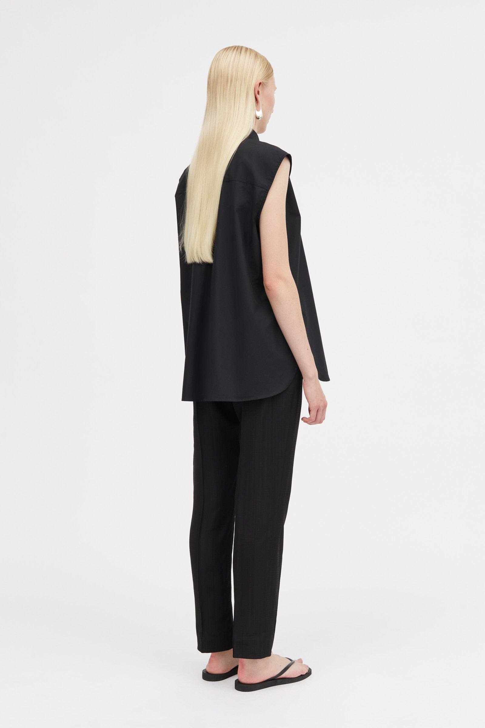 Mark Kenly Domino Tan Tusse Poplin Shirts BLACK