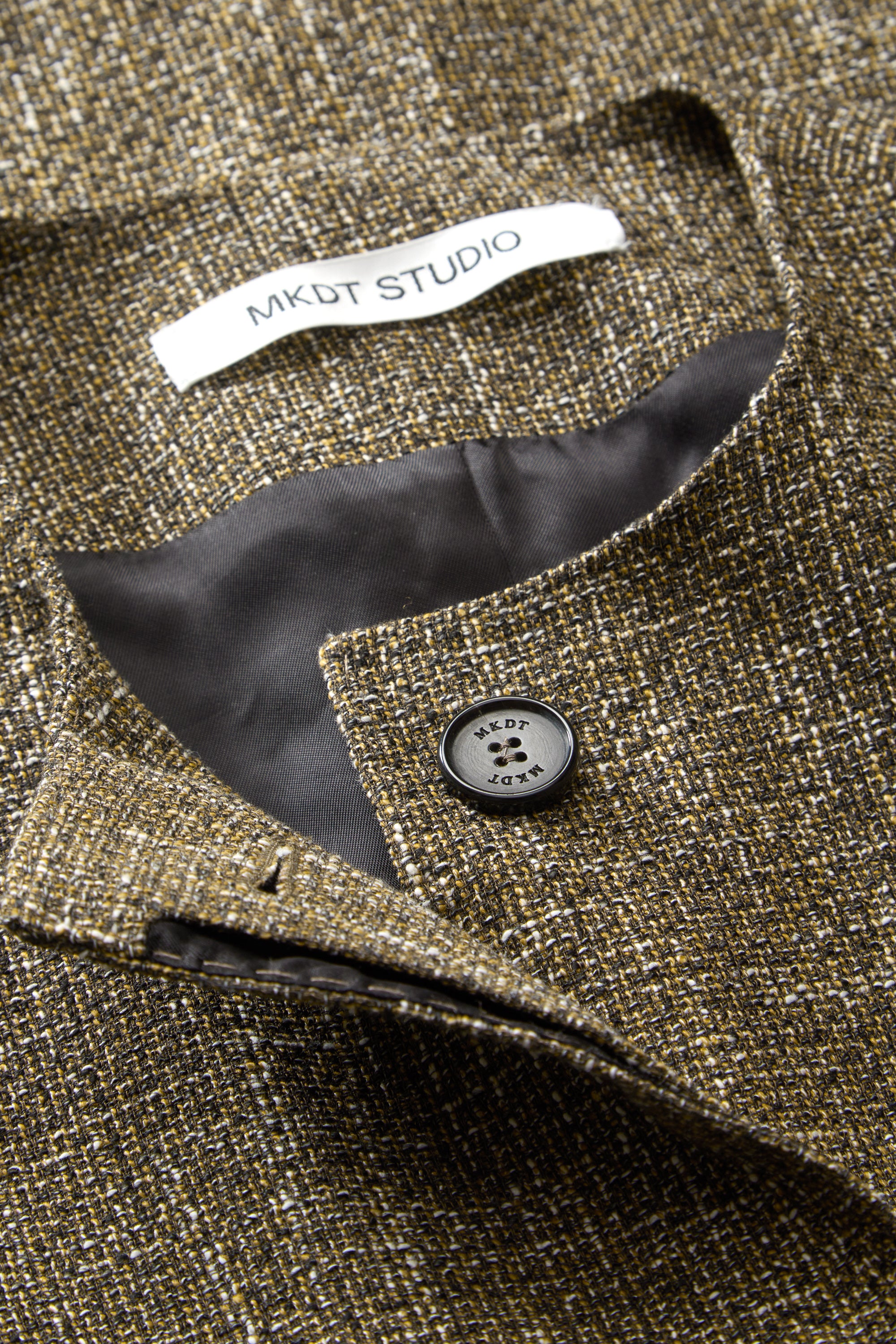 MKDT Studio VALI LIGHT TWEED Vest SEPIA MELANGE