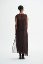 MKDT Studio BREN SILK ORGANZA Blouses FIG
