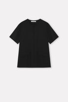 MKDT Studio Betty Crepe Georgette Blouses BLACK