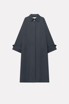MKDT Studio CARO HALF PANAMA Coats DARK NAVY