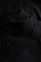 MKDT Studio CICELY TWO LAYERED WOOL Coats BLACK