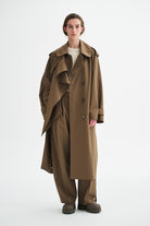 MKDT Studio CICELY WOOL TECH Coats WOOD