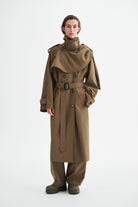 MKDT Studio CICELY WOOL TECH Coats WOOD
