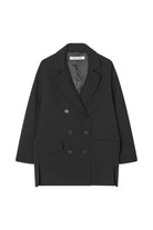 MKDT Studio Calia Crepe Georgette Coats BLACK