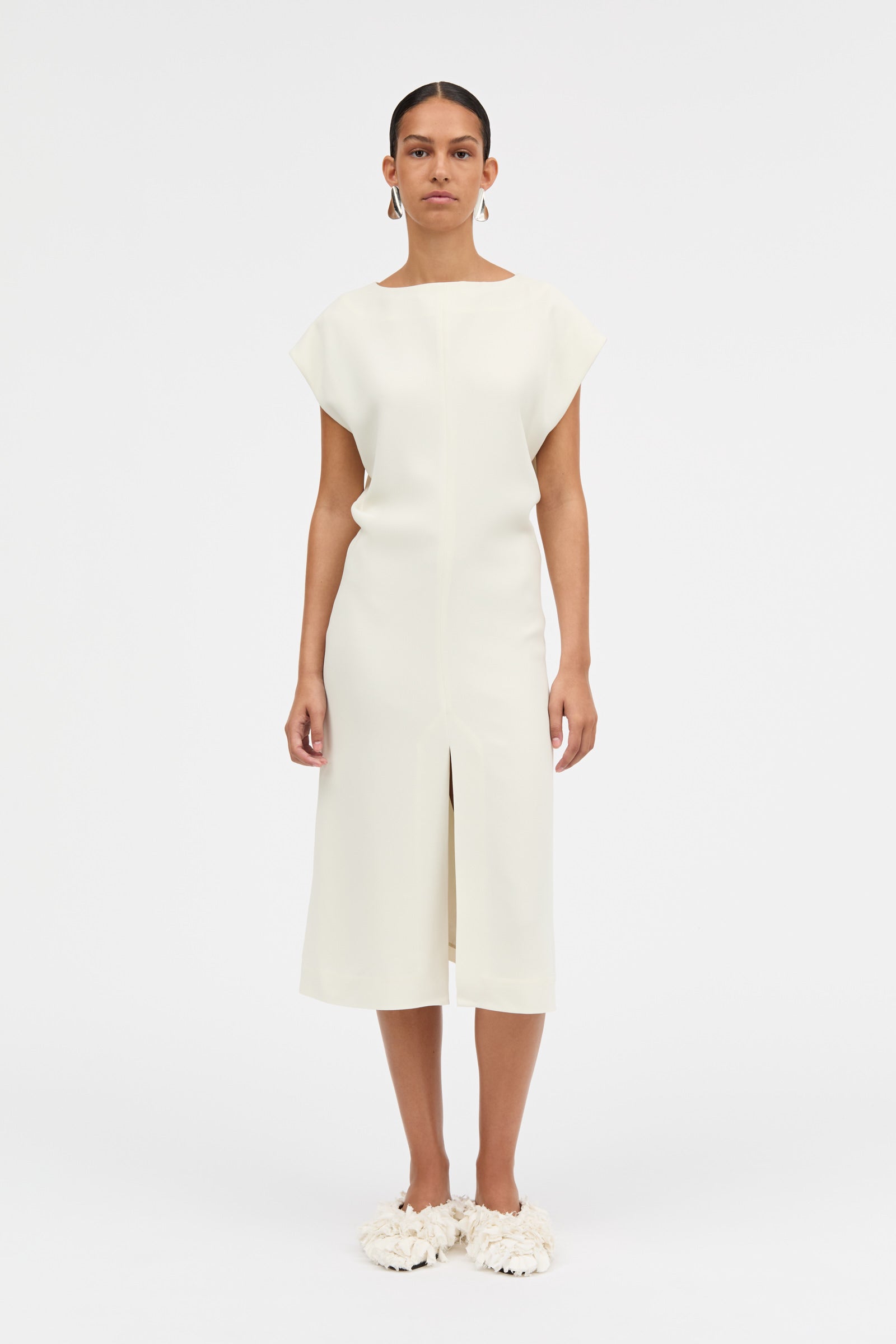 MKDT Studio DANDARA CREPE GEORGETTE Dresses IVORY