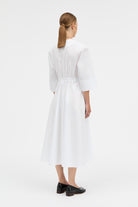MKDT Studio DENILLA MKDT SIGNATUREPOPLIN Dresses WHITE