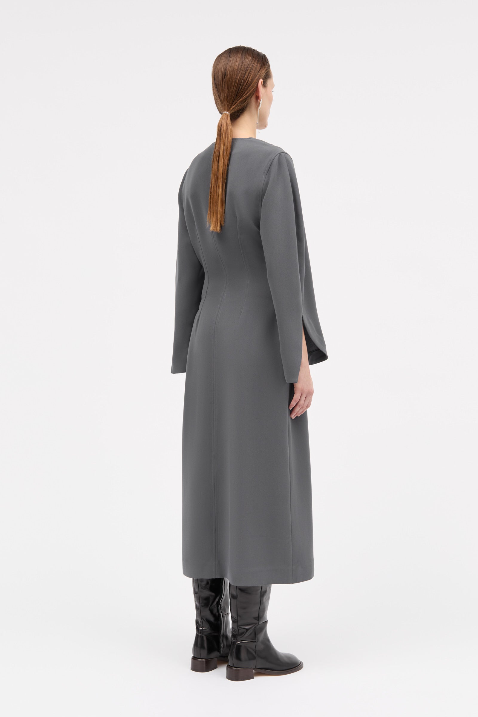 MKDT Studio Devon Dress Dresses ANTHRACIT