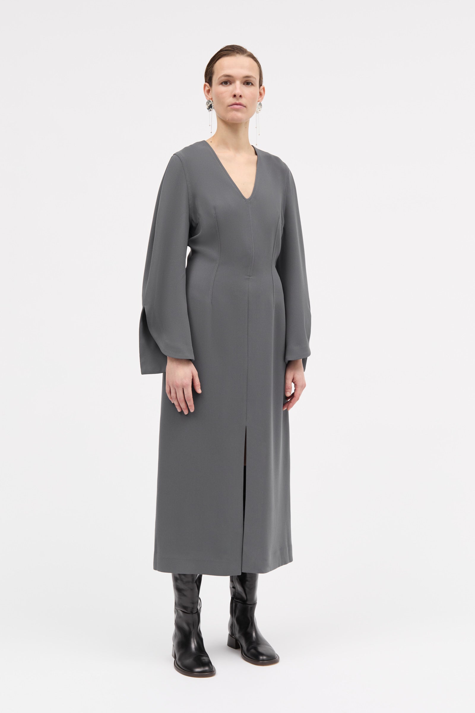 MKDT Studio Devon Dress Dresses ANTHRACIT