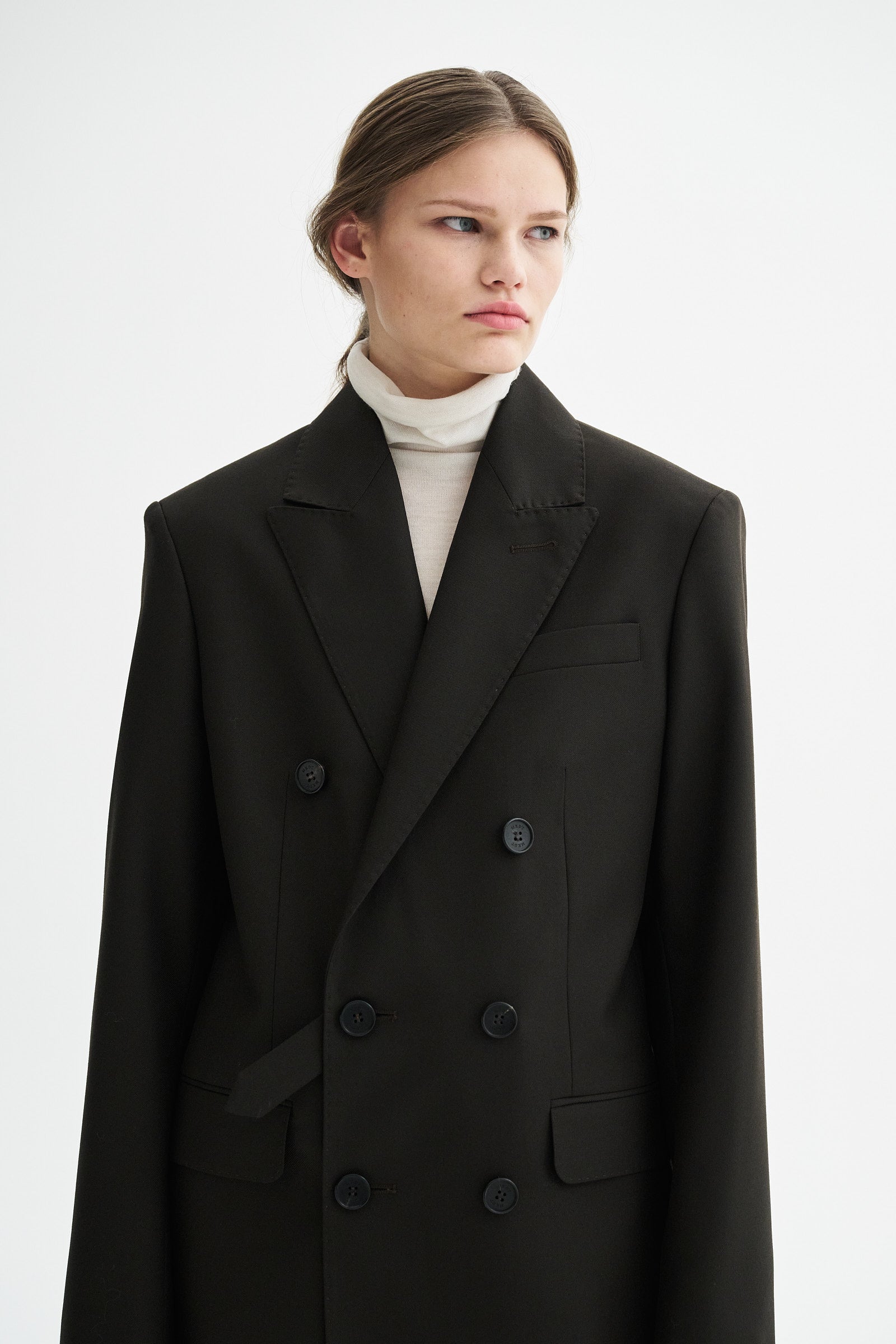 MKDT Studio JAYDEN ECO WOOL TWILL Jackets BROWN