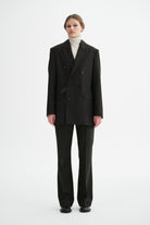 MKDT Studio JAYDEN ECO WOOL TWILL Jackets BROWN