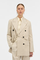 MKDT Studio JUANITA SOFT WOOL Jackets SAND