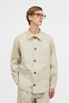 Mark Kenly Domino Tan Jones Half Panama Jackets STONE