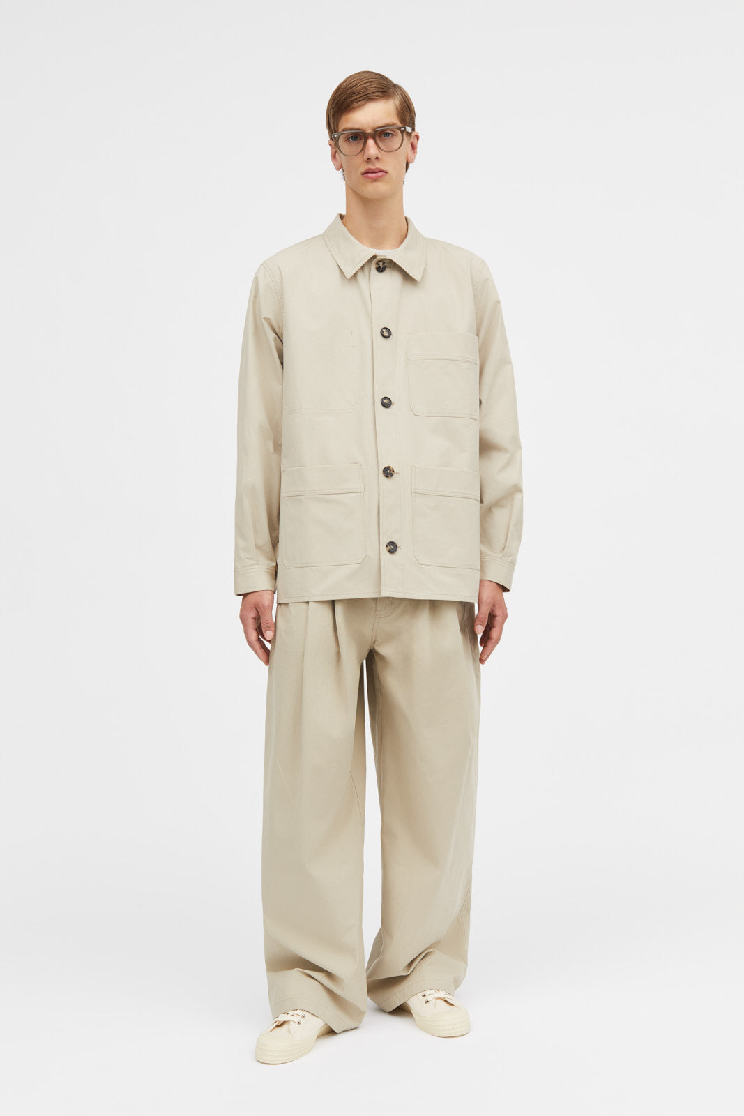 Mark Kenly Domino Tan Jones Half Panama Jackets STONE