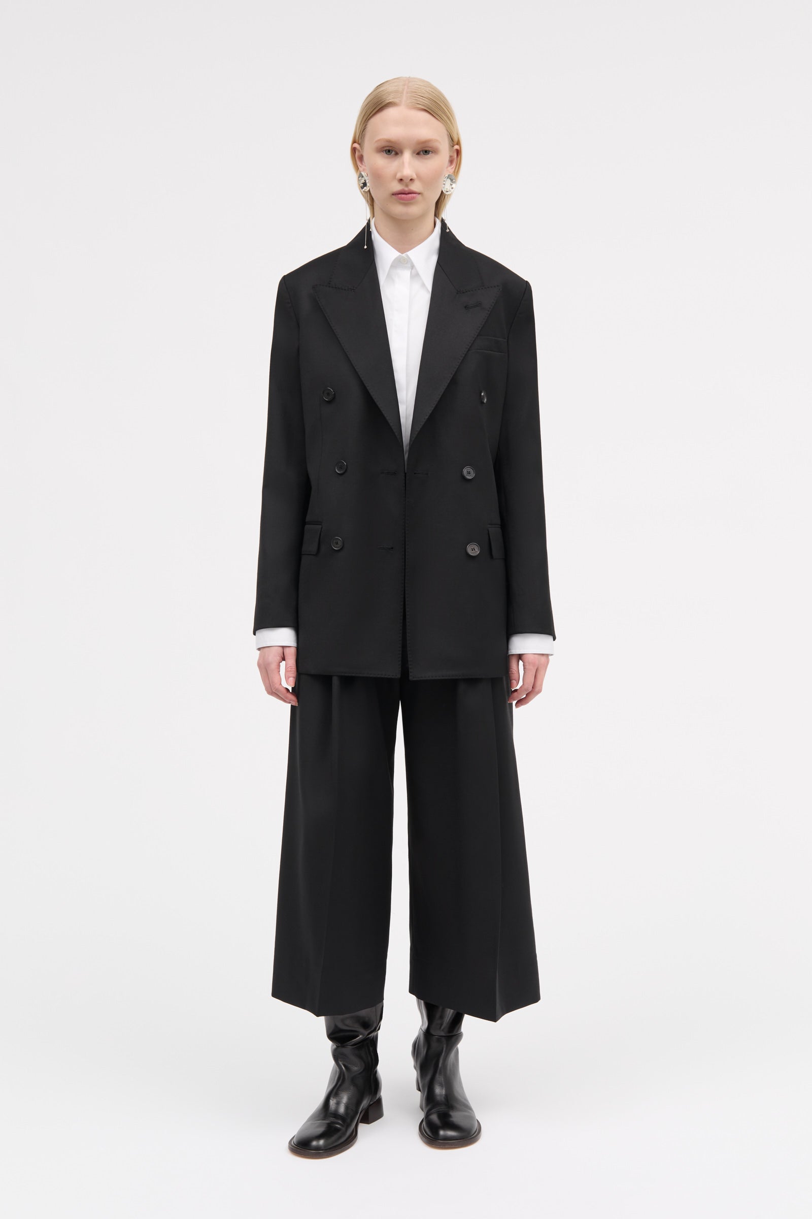 MKDT Studio Juana Light Wool Jackets BLACK