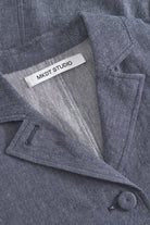 Mark Kenly Domino Tan Juko Soft Denim Jackets NAVY