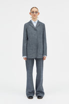 Mark Kenly Domino Tan Juko Soft Denim Jackets NAVY