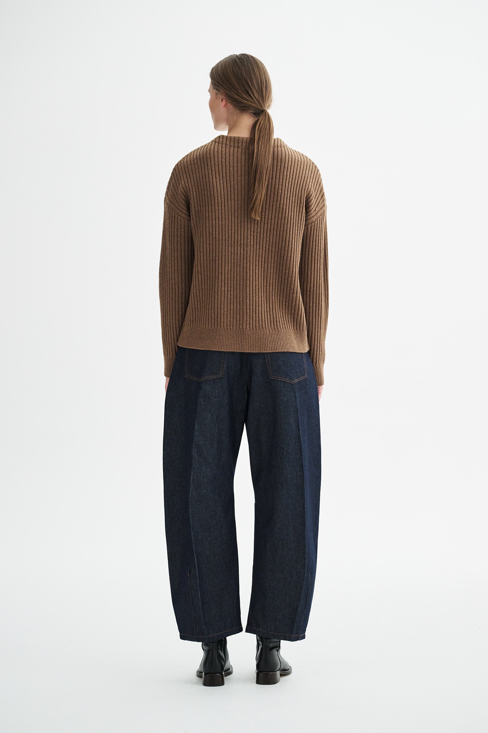 MKDT Studio KATHENA MERINO Sweater WALNUT