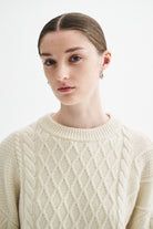 MKDT Studio KOMORO RAW WOOL Sweater IVORY