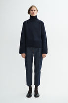 MKDT Studio KORNELLE MERINO Sweater DARK NAVY