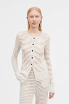 Mark Kenly Domino Tan Kessy Merino Sweater STONE