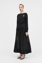 MKDT Studio Koba Knit Sweater BLACK